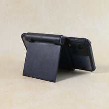 Plastic Foldable Desktop Mobile Stand (1 Pc / Black) - justgrabit.in | Just Grab It