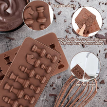 Silicone Chocolate Mould Chess Shape (1 Pc) - justgrabit.in | Just Grab It