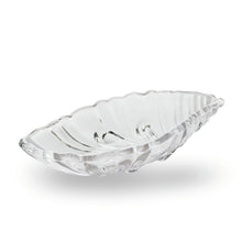 Leaf shaped Glass Serve tray of snacks, Mukhwaas, and ice cream. - justgrabit.in | Just Grab It