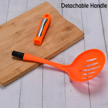 35cm Cooking Shovels Vegetable Colander Scoop Nylon Spoon Large Colander Soup Filter Kitchen Tools - Justgrabit Inc.