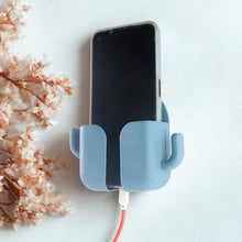 Wall Mounted Adhesive Phone Holder & Remote Organizer(1Pc) - justgrabit.in | Just Grab It
