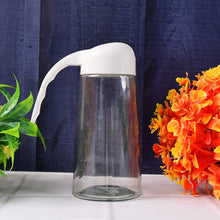 Kitchen Glass Oil Bottle Dispenser Automatic Opening Bottles 630 ML - justgrabit.in | Just Grab It