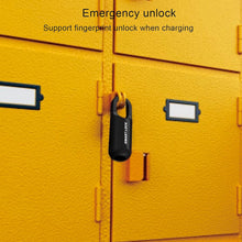 Small USB Rechargeable Smart Fingerprint Padlock for Locker - justgrabit.in | Just Grab It