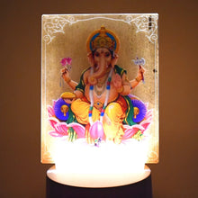 Beautiful 3D Lord Ganesh Frame with soft white light, Ganesh Ganesha (1 Pc) - Justgrabit Inc.