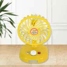 USB - C Type Rechargeable Portable Fan With LED Light Heavy Duty Motor & Foldable Fan With Charging Port Home, Outdoor, Temple - Justgrabit Inc.