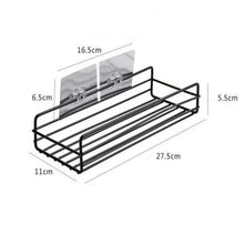 Multipurpose Wall Mount Metal Bathroom Shelf and Rack for Home and Kitchen. - Justgrabit Inc.