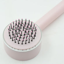 Air Cushion Massage Brush with Long Handle & Self - Cleaning Detangling Comb - justgrabit.in | Just Grab It