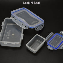 Multipurpose Air Tight 4 Side Lock Food Grade Lunch Box With Small Square Container - justgrabit.in | Just Grab It