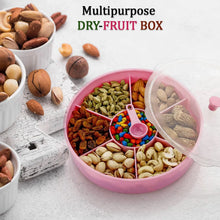 Multipurpose Dry - fruit and masala box with single spoon. - Justgrabit Inc.