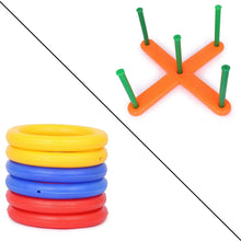 13 Pc Ring Toss Game widely used by children’s and kids for playing and enjoying purposes and all in all kinds of household and official places etc. - Justgrabit Inc.