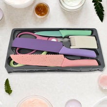 Professional Colorful Kitchen Knives Set (6 Pcs Set) - justgrabit.in | Just Grab It