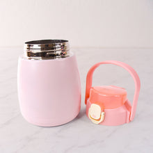 Stainless Steel Vacuum Insulated Water Bottle with Handle & Sticker (700 ML) - justgrabit.in | Just Grab It