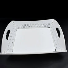 Foldable Plastic Serving Tray - Portable with Handle for Kitchen & Dining (1pc) - Justgrabit Inc.