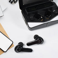 M28 Earbuds Max Bluetooth Gaming Headset With Lighting Ear buds 5.1 Earbuds Black - justgrabit.in | Just Grab It