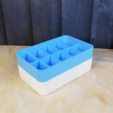 Multi - Function Desktop Drawer Storage Box 10 Grid Underwear Socks Box (2 Pc Set) - justgrabit.in | Just Grab It