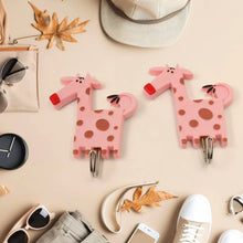 Multipurpose Self - Adhesive hooks (2 Pc Set / Mix Design) - justgrabit.in | Just Grab It