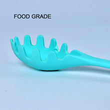 Pasta Fork Utensil - Heat - Resistant Non - Slip Spaghetti Serving Spoon (29cm) - justgrabit.in | Just Grab It