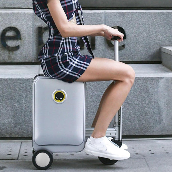 Electric Suitcase Smart Scooter – Riding Luggage with Removable Power (1 Pc) - justgrabit.in | Just Grab It