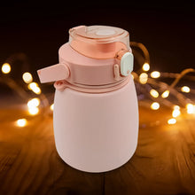 Stainless Steel Mug / Bottle Vacuum Insulated Cup with Handle & Strap, Tumbler (1000 ML) - justgrabit.in | Just Grab It