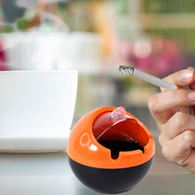 Ball Ashtray PP Plastic Windproof with Lid Indoor Outdoor Patio Car Portable Ashtray - justgrabit.in | Just Grab It
