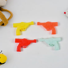 Gun Shape Pencil Top For Kids Office, Small Gun Toy (1 Pc / Mix Colour & Design) - justgrabit.in | Just Grab It