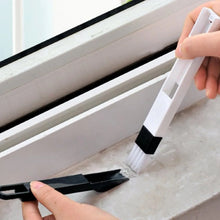 2 in 1 Multi - Function Plastic Window Slot Wardrobe Dust Removal Cleaning Brush - Justgrabit Inc.