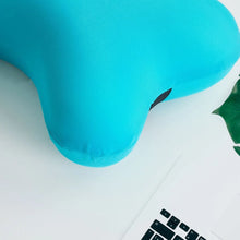 Microbead Roll Neck Pillow Mini Microbeads Bone Type Travel Pillow Soft Cushion Back Head Neck Support - justgrabit.in | Just Grab It