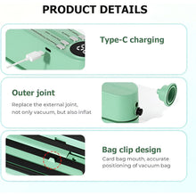 Rechargeable Electric Vacuum Sealer Machine - justgrabit.in | Just Grab It