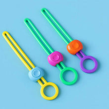 Reusable Silicone Food Bag Sealing Clips with Lock for Kitchen Storage ( 3 Pc) - justgrabit.in | Just Grab It