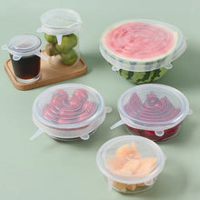 12 Peace Reusable Stretch Lids Set with 2 Storage Pouches – Flexible Food Cover Lids - justgrabit.in | Just Grab It