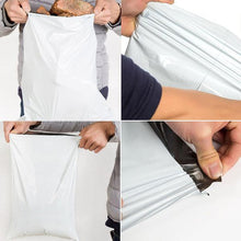 Tamper Proof Courier Bags (06X06 inch) Pack of 100Pcs - Justgrabit Inc.