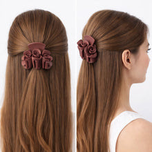 Elegant Rose - Shaped Hair Claw Clip for Women & Girls (1 Pc) - justgrabit.in | Just Grab It