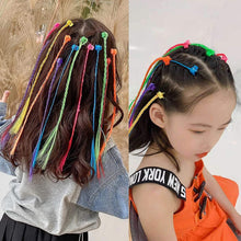 Kids Hair Extensions with Hair Clips (6 Pc Mix Color) - justgrabit.in | Just Grab It