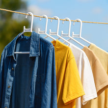 Plastic Clothes Hangers – Set of 6 - justgrabit.in | Just Grab It