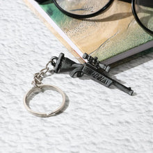 Premium Metal Rifle Gun Shape Keychain (1 Pc) - justgrabit.in | Just Grab It