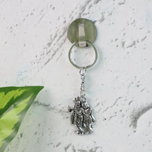 Radha Krishna Metal Keychain Set (2 Pc Mix Design) - justgrabit.in | Just Grab It