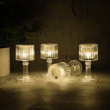 Set of 4 LED Crystal - Effect Table Lamps - justgrabit.in | Just Grab It