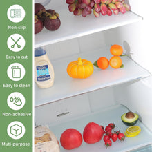 Transparent Plastic Fridge Mat 45 × 29 cm (1 Pc) - justgrabit.in | Just Grab It