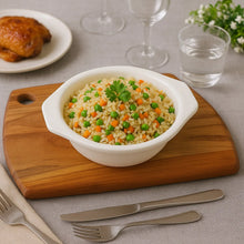 Premium Plastic Serving & Mixing Bowl with Easy - Grip Side Tabs (1 Pc) - justgrabit.in | Just Grab It