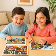 Educational Wooden Jigsaw Puzzle Board - (Mix Design / 1 Pc) - justgrabit.in | Just Grab It