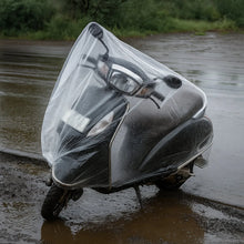 Big Disposable Plastic Activa Cover (1 Pc / 240 Cm Long Adjustable) - justgrabit.in | Just Grab It