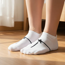 White Star Pattern Low - Cut Socks (1 Pair) - justgrabit.in | Just Grab It