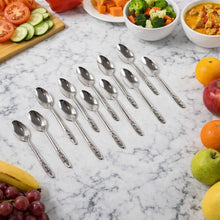 Premium Stainless Steel Table Spoons Set (12 Pc Set) - justgrabit.in | Just Grab It