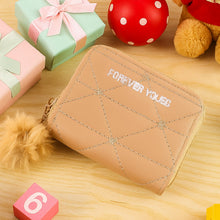 Stylish Kids Wallet with Soft Fur Zip Puller (1 Pc) - justgrabit.in | Just Grab It
