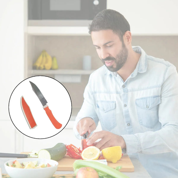 Kitchen Small Knife with cover - Justgrabit Inc.
