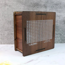 Big Wooden Savings Challenge Money Bank / Piggy Bank - (1 Pc) - justgrabit.in | Just Grab It