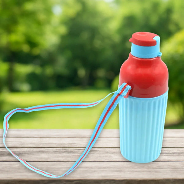 Plastic Sports Insulated Water Bottle with Dori Easy to Carry High Quality Water Bottle, BPA - Free & Leak - Proof! for Kids' School, For Fridge, Office, Sports, School, Gym, Yoga (1 Pc / 500ML) - Justgrabit Inc.