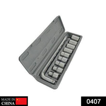 Drive Standard Socket Wrench Set -10 pc, 6 pt. 3 / 8 in. - Justgrabit Inc.