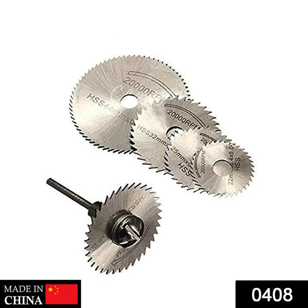 6pcs Metal HSS Circular Saw Blade Set Cutting Discs for Rotary Tool - Justgrabit Inc.