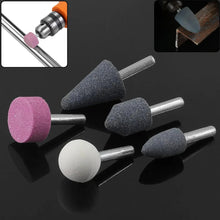 ' - 5 Pcs Shank Abrasive Mounted Stone (Multicolour) - Justgrabit Inc.